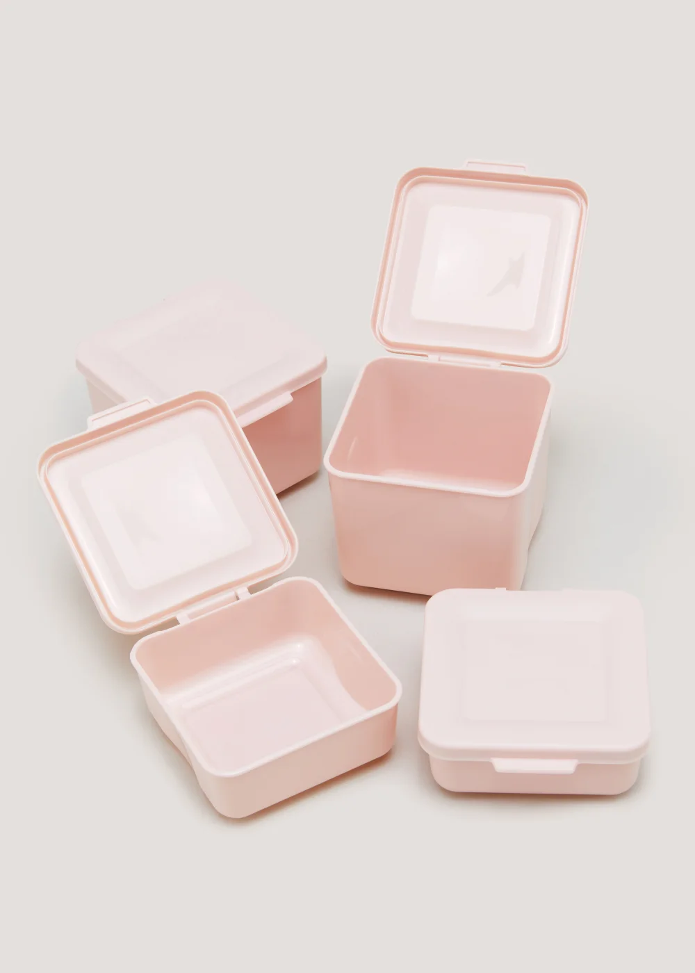 4 Pack Pink Snack Pots Image 1