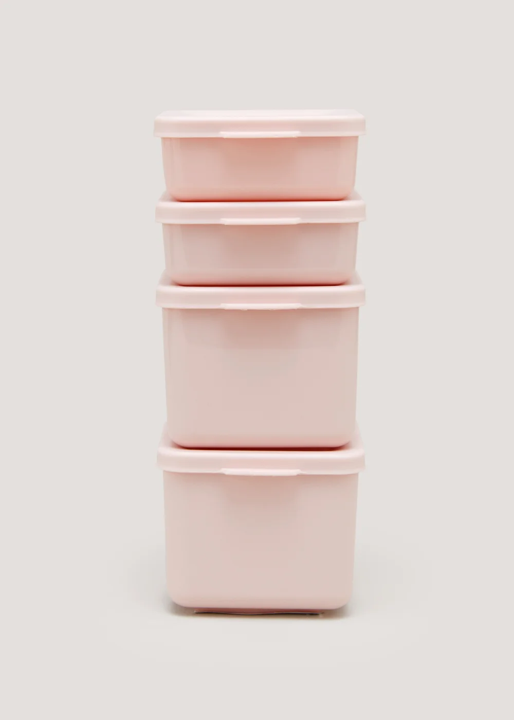 4 Pack Pink Snack Pots Image 2