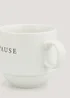 Cream Speckle Pause Mug (9cm x 8.5cm) Image 2