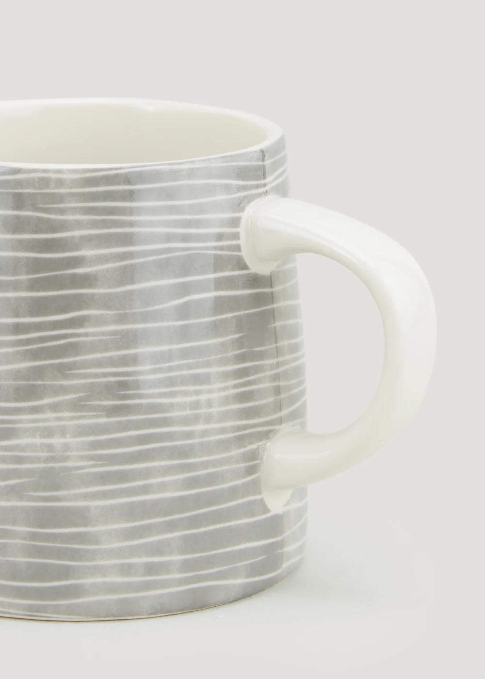 Grey Pattern Mug (8.5cm x 8cm) Image 2
