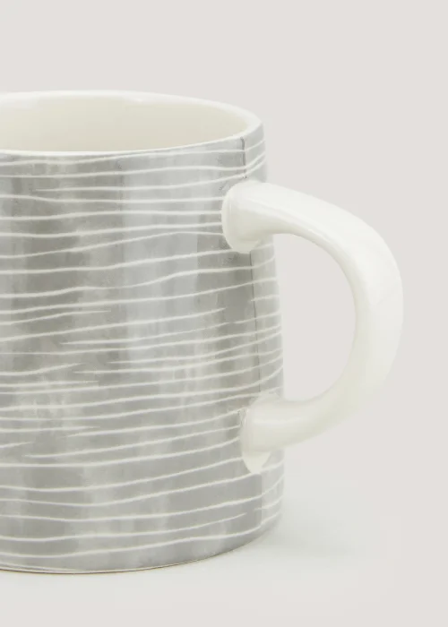 Grey Pattern Mug (8.5cm x 8cm) Image 2