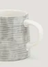 Grey Pattern Mug (8.5cm x 8cm) Image 2