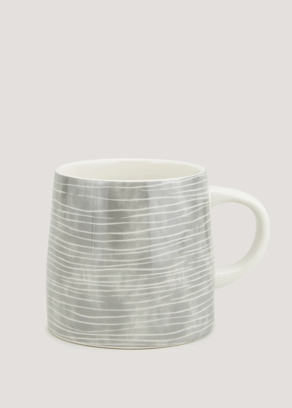 Grey Pattern Mug (8.5cm x 8cm) Image 1