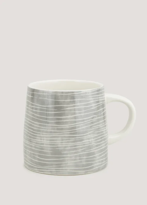 Grey Pattern Mug (8.5cm x 8cm) Image 1