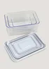 3 Pack Grey Food Storage Boxes Image 2