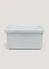 Grey Plastic Storage Box (27L) Image 1