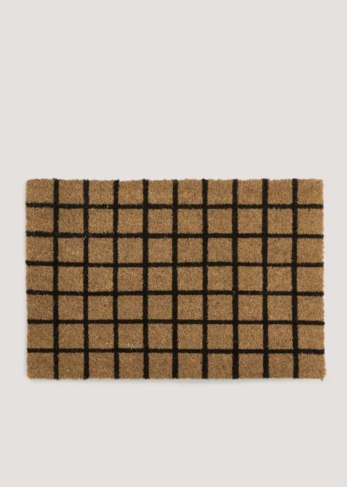 Check Doormat (60cm x 40cm) Image 1