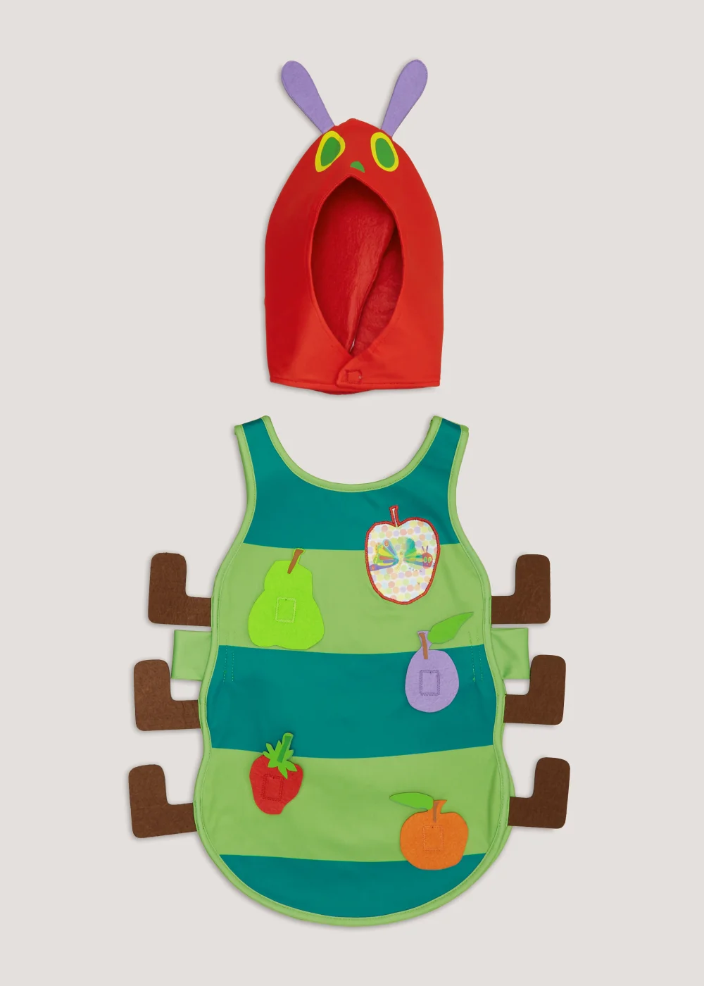 Kids Hungry Caterpillar Fancy Dress Costume (18mths-7yrs) - 2-3 Yrs Image 1