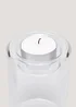Clear Small Glass Candle Holder (10cm x 7cm) Image 2