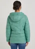 Green Short Padded Coat - 8 Image 4