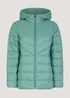 Green Short Padded Coat - 8 Image 2