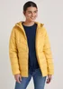 Mustard Short Padded Coat - 8 Image 1