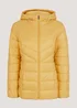 Mustard Short Padded Coat - 8 Image 5