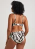 Brown Animal Print Bikini Bottoms - Size 8 Image 2