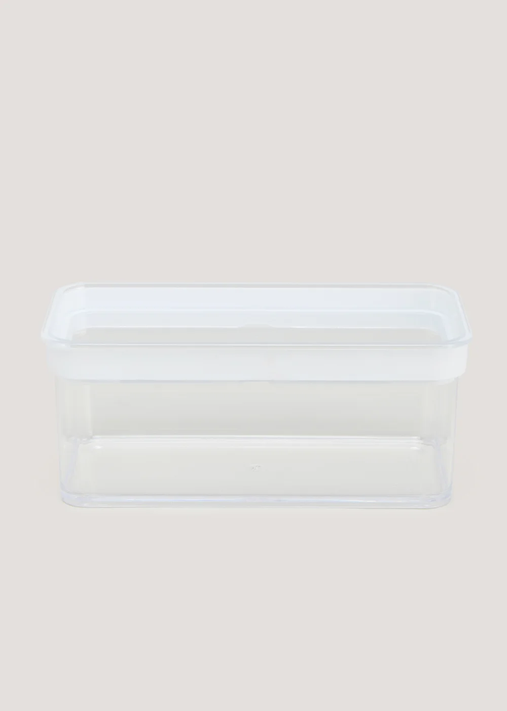 Clear Lid Wide Food Storage (1.1L) Image 1