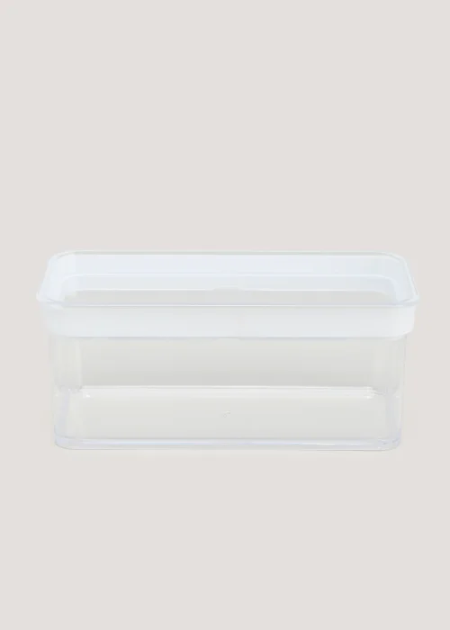 Clear Lid Wide Food Storage (1.1L) Image 1