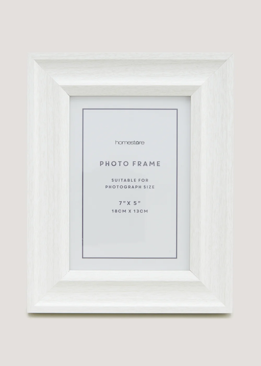 White Wash Photo Frame (5x7in) Image 1