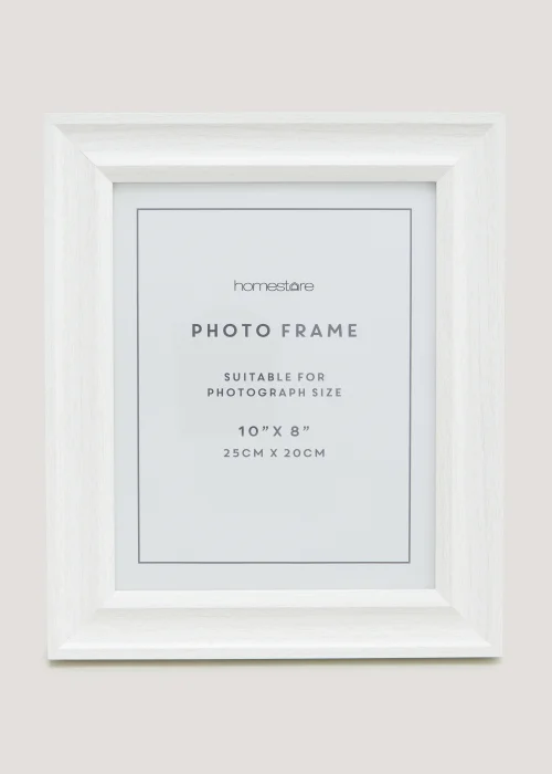White Wash Photo Frame (8x10in) Image 1