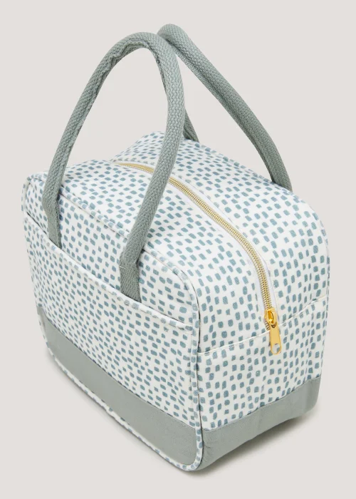 Green Dash Print Lunch Bag (19cm x 25.5cm x 12cm) Image 2
