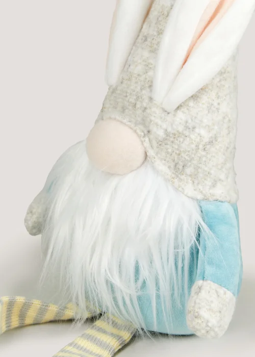 Blue Sitting Gnome (18.5cm x 9.5cm x 39.5cm) Image 2