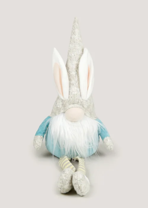 Blue Sitting Gnome (18.5cm x 9.5cm x 39.5cm) Image 1