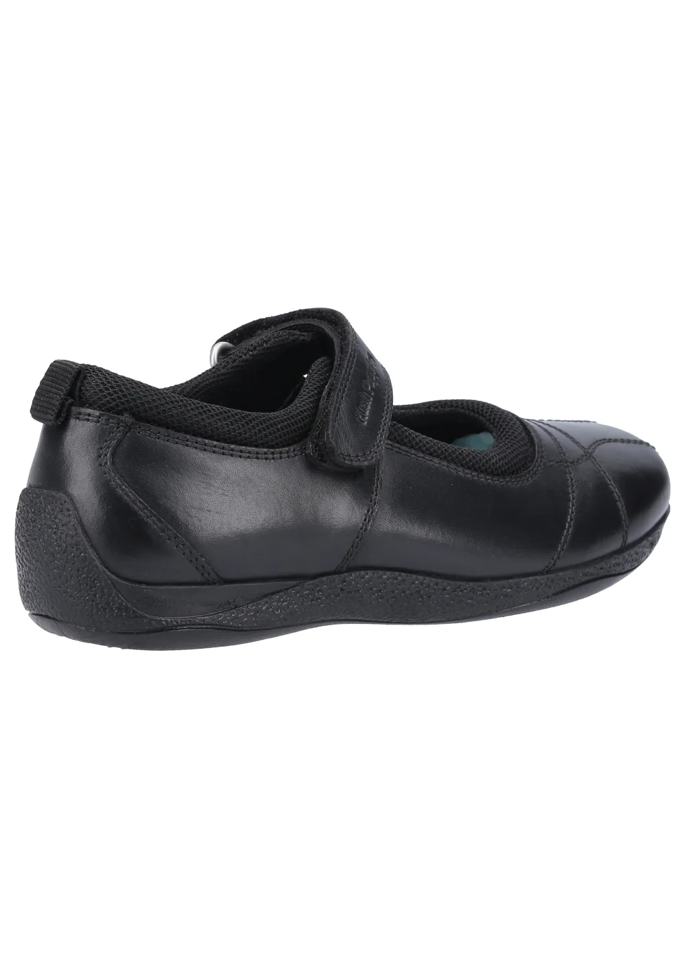 Girls Hush Puppies Junior Black School Shoes (Younger 10-Older 2) - Size 2 Image 2