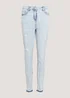 April Vintage Wash Ankle Grazer Ripped Super Skinny Jeans - Size 8 Image 5