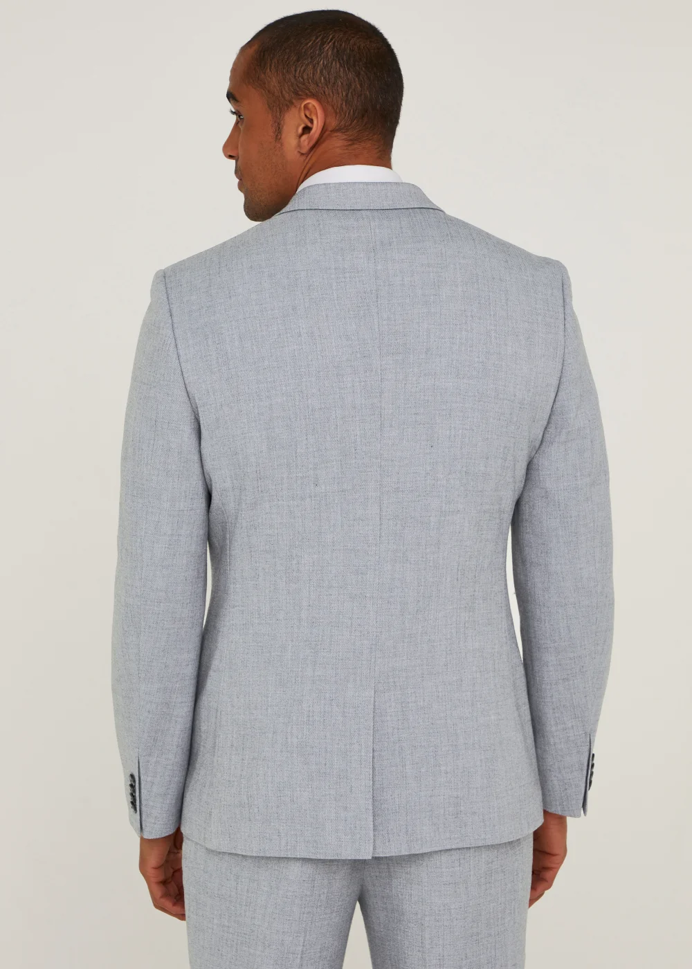 Taylor & Wright Hanks Grey Slim Fit Suit Jacket - 36 Chest Regular Image 2