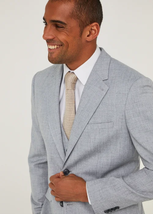 Taylor & Wright Hanks Grey Slim Fit Suit Jacket - 36 Chest Regular Image 3