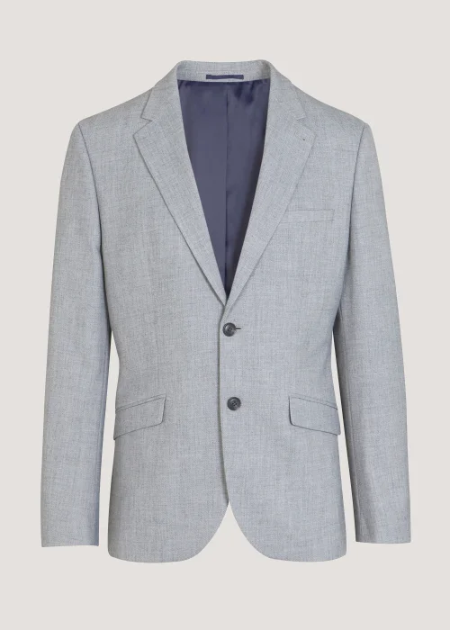 Taylor & Wright Hanks Grey Slim Fit Suit Jacket - 36 Chest Regular Image 5