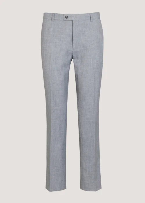 Taylor & Wright Hanks Grey Slim Fit Suit Trousers - 30 Waist 31 Leg Image 5