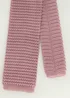 Taylor & Wright Blush Knitted Tie - One Size Image 2
