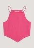 Girls Candy Couture Pink Strappy Top (9-16yrs) - Age 9 Years Image 1