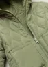Boys Khaki Reversable Padded Borg Jacket (9mths-6yrs) - Age 18 - 23 Months Image 2