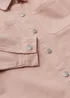 Girls Pink Denim Shacket (4-13yrs) - Age 4 Years Image 2