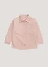 Girls Pink Denim Shacket (4-13yrs) - Age 4 Years Image 1