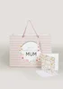 Pink Mum Gift Bag with Card & Tissue Paper Image 1