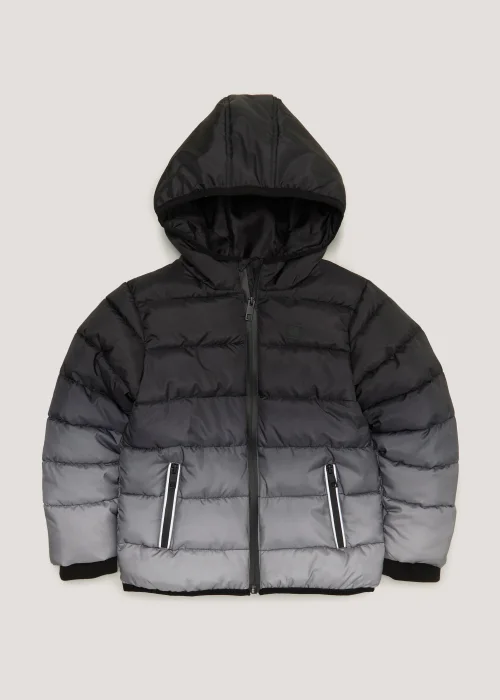 Boys Black Ombre Coat (4-13yrs) - 4 Yrs Image 1