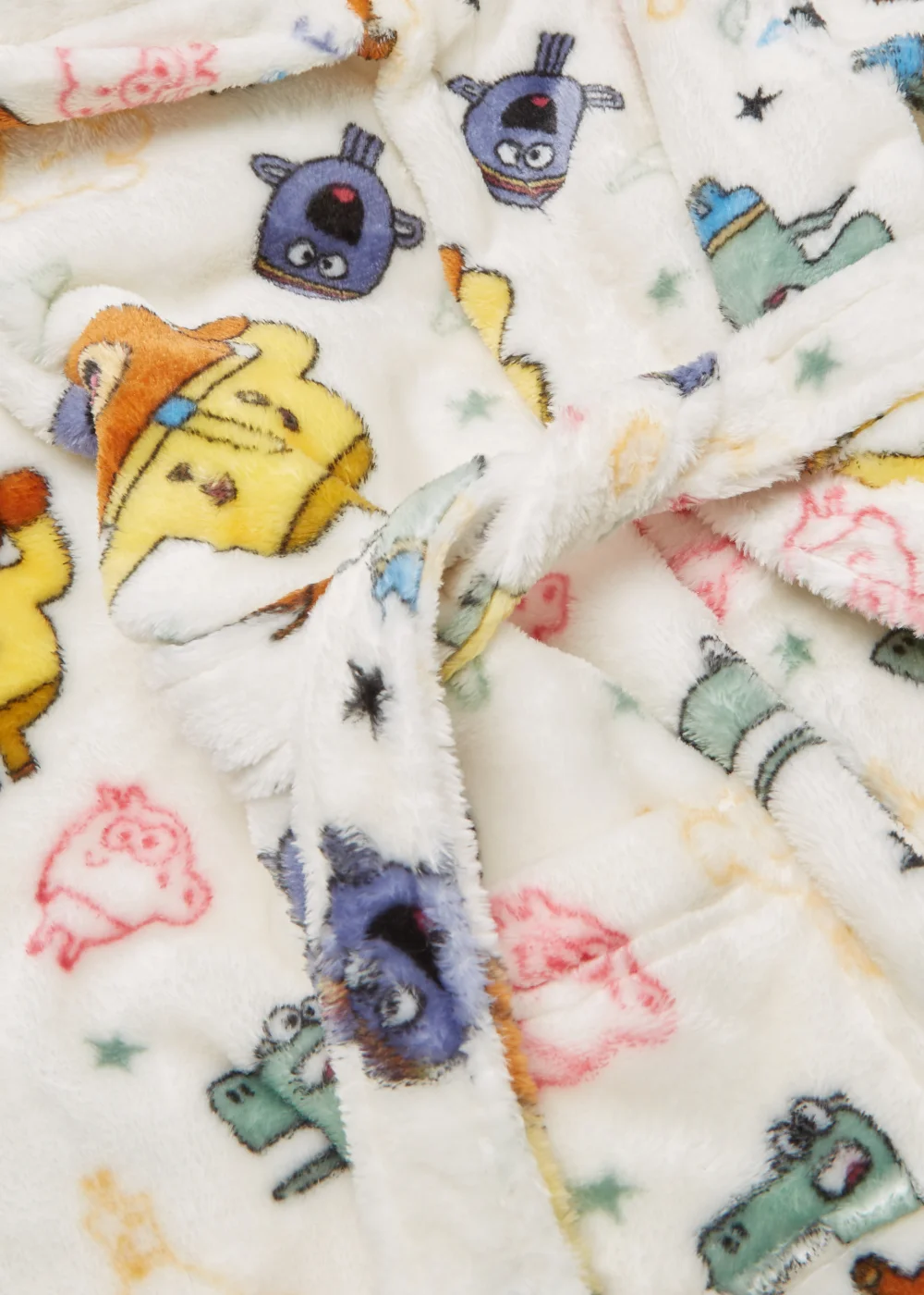 Kids Cream Hey Duggee Dressing Gown (12mths-5yrs) - Age 2 - 3 Years Image 2