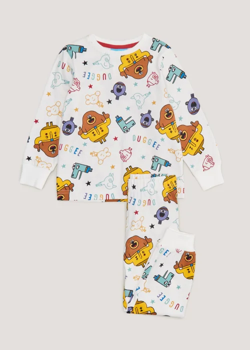Kids Cream Hey Duggee Pyjama Set (9mths-5yrs) - Age 2 - 3 Years Image 1
