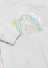 Baby White Coming Home Sleepsuit (Tiny Baby-18mths) - Tiny Baby Image 2
