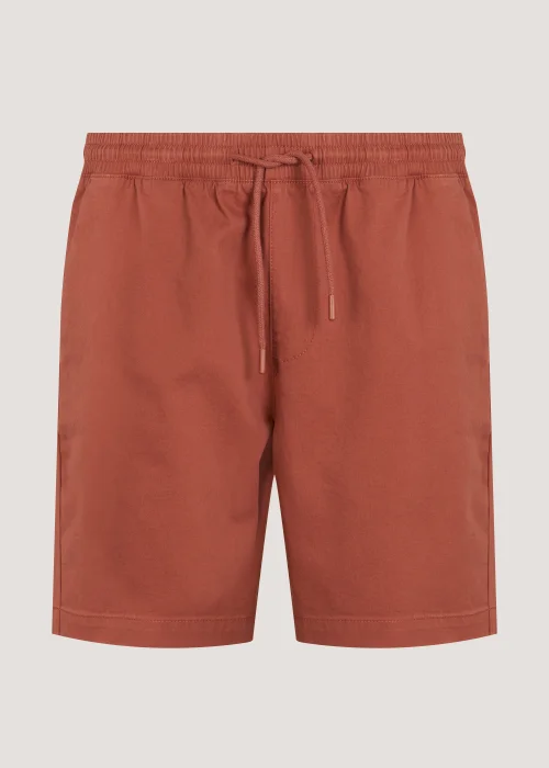 Rust Drawcord Chino Shorts - S Image 3