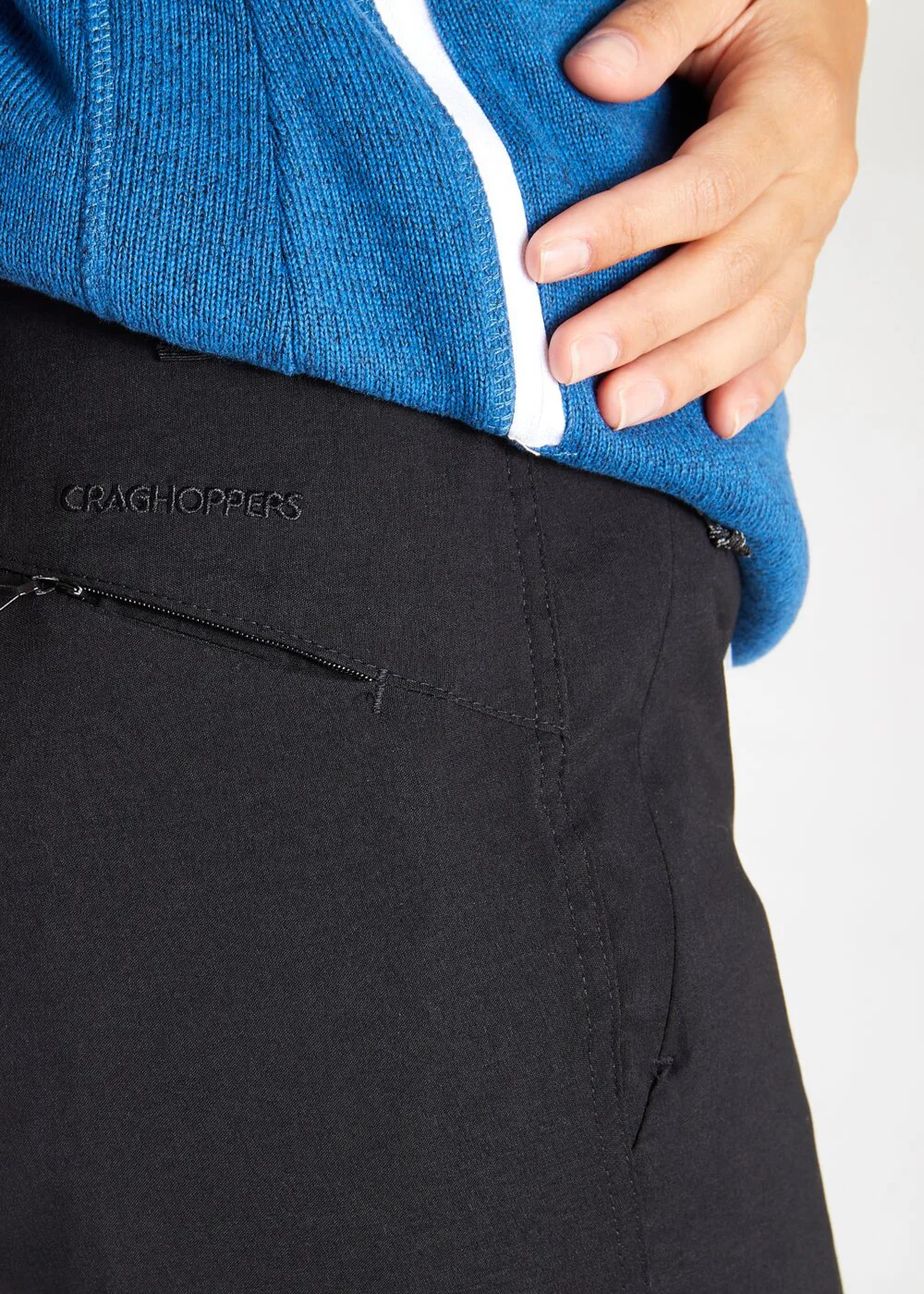 Craghoppers Black Kiwi Pro II Trousers - Size 12 Image 3