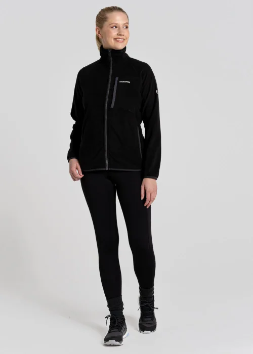 Craghoppers Black Kiwi Thermal Leggings - Size 10 Image 2