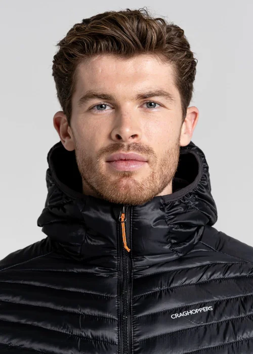 Craghoppers Black ExpoLite Hooded Jacket - S Image 3
