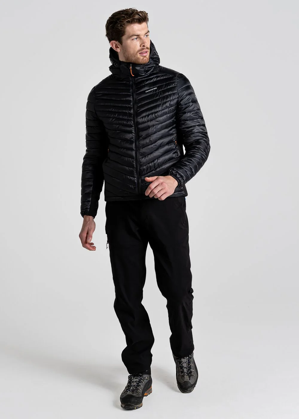 Craghoppers Black ExpoLite Hooded Jacket - S Image 4