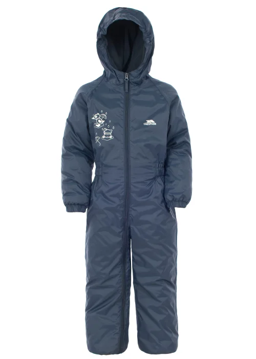 Boys Trespass Navy Dripdrop Puddle Suits (2-8yrs) - Age 2-3 Image 3