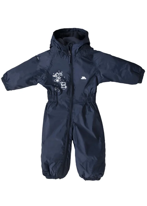 Boys Trespass Navy Dripdrop Puddle Suits (2-8yrs) - Age 2-3 Image 4