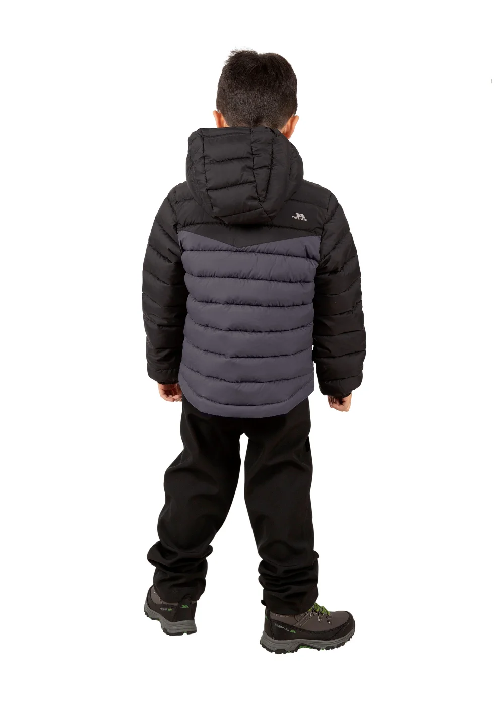 Kids Trespass Black Oskar Jacket (2-12yrs) - 2-3 Yrs Image 4