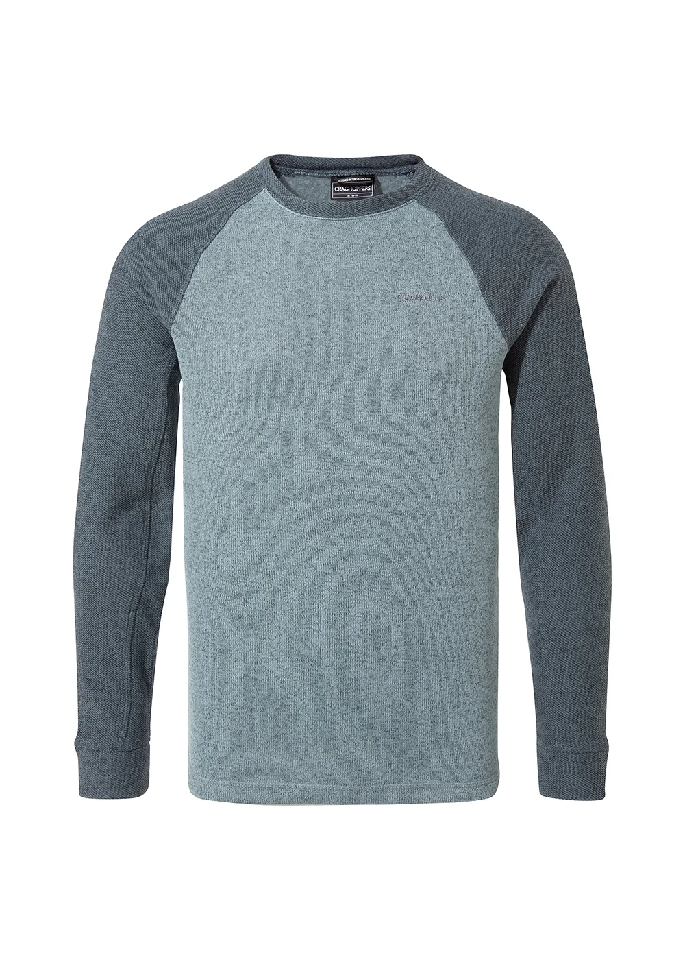 Craghoppers Black Marl Barker Jumper - Small Image 3